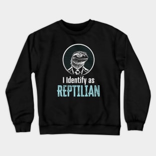 Identify Reptilian Crewneck Sweatshirt